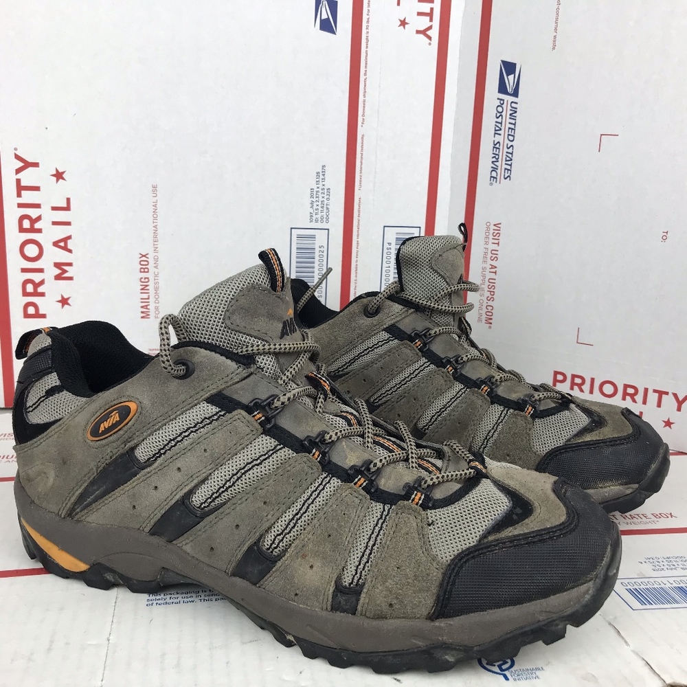 Avia Mens Trail Hiking Shoes A6009M Brown Size 9
